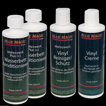 Wasserbetten Konditionierer 236,Blue Magic Vinylreiniger,Creme,Jahrespflegeset 